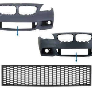 Front Bumper Central Lower Grille suitable for BMW 5 Series F10 F11 M-Tech (2009-2017)
