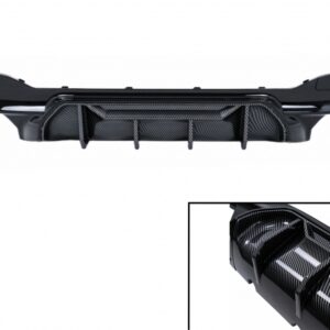 Rear Bumper Diffuser suitable for BMW 5 Series G30 G31 Limousine Touring (2017-2024) M5 Design